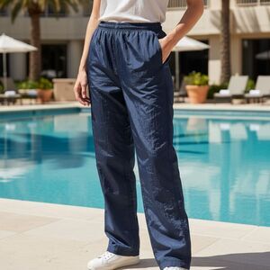 Lily’s of Beverly Hills Nylon Track Pants – 90s Athleisure Retro Style